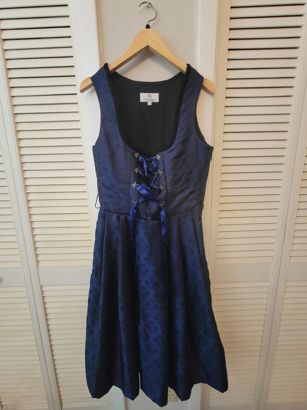 Edelnice Dirndl Navy Blue Oktoberfest Dress